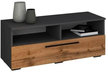 Mid.you Lowboard Honigeiche anthrazit 95x39x40 cm (657030609)