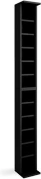 VICCO Regal, CD-Regal (21 x 20 x 184 cm) Schwarz