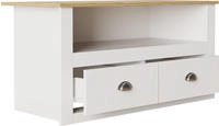 Holz TV Lowboard M&ouml;bel Fernsehschrank Balusa