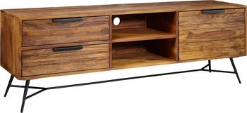 Finebuy Lowboard Braun (160 x 40 x 54 cm) Braun