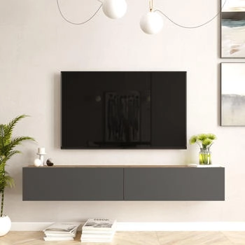 en.casa Lapinlahti (180 x 31.5 x 29.5 cm) Grau