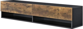en.casa Halmstad (140 x 31 x 30 cm) Braun