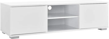 en.casa Ankara (120 x 40 x 34.5 cm) Weiss