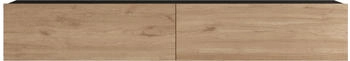 en.casa Lapinlahti (180 x 31.5 x 29.5 cm) Schwarz/Braun