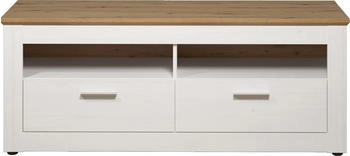ebuy24 TV Tisch Shade (59 x 148 x 45 cm) Weiss