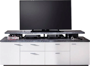 ebuy24 TV Möbel Mood (180 x 47 cm) Weiss