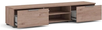 ebuy24 TV Tisch Malika (33 x 173 x 40 cm) Braun