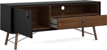 ebuy24 TV Tisch Rye (150 x 40 cm) Schwarz
