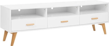 Beliani Liberty (180 x 40 x 55 cm) Weiss