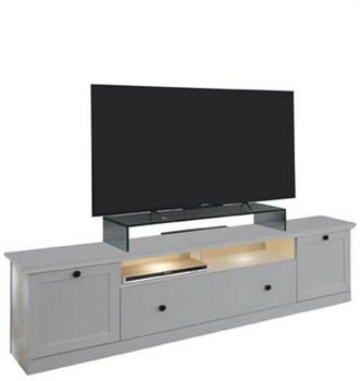 ebuy24 TV Tisch Brax (49 x 177 x 41 cm) Weiss