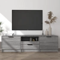 vidaXL TV-Schrank Grau Sonoma 140x35x40 cm Holzwerkstoff
