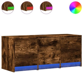 VidaXL TV Schrank Mit LED-Beleuchtung - Lowboard 270cm Schwarz