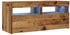 vidaXL TV-Schrank mit LED-Leuchten Altholz-Optik 90 x 35 x 40 cm (856307)