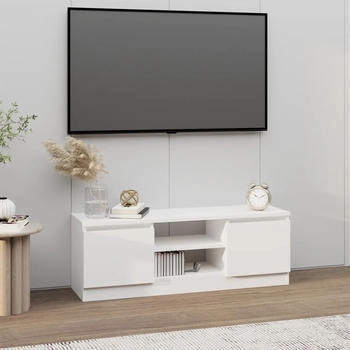 vidaXL TV-Schrank mit T&uuml;r wei&szlig; 102 x 30 x 36 cm (823350)