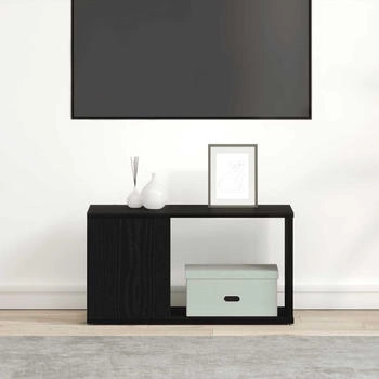 vidaXL TV-Schrank schwarz Eichen-Optik 60 x 24 x 32 cm Holzwerkstoff (862077)