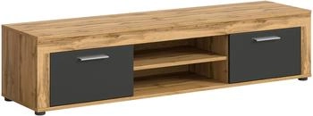 xonox.home Jam Lowboard TV-Board in Wotan Eiche/Grau (X8BN1T30)