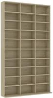 vidaXL CD-Schrank Sonoma-Eiche 102x23x177,5 cm Holzwerkstoff