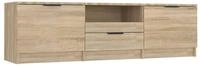 vidaXL TV-Schrank Sonoma-Eiche 140 x 35 x 40 cm Holzwerkstoff