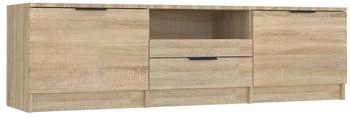 vidaXL TV-Schrank Sonoma-Eiche 140x35x40 cm Holzwerkstoff (811451)