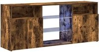 Vidaxl - Tv-schrank Mit Led-leuchten R&auml;uchereiche 120x30x50 Cm