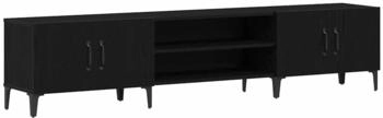 vidaXL TV-Schrank schwarze Eiche 180 x 31,5 x 40 cm Holzwerkstoff (862818)