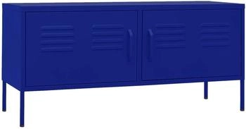 vidaXL TV-Schrank Marineblau Stahl (336226)