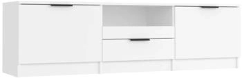 vidaXL TV-Schrank Holzwerkstoff Wei&szlig; (811448)