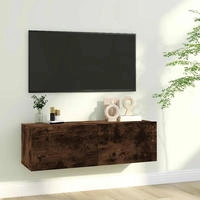 vidaXL TV-Wandschrank R&auml;uchereiche 100x30x30 cm Holzwerkstoff