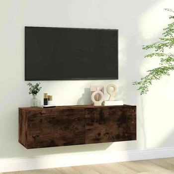 vidaXL TV-Wandschrank R&auml;uchereiche Holzwerkstoff (815096)