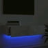 vidaXL TV-Schrank mit LED-Leuchten betongrau 60 x 35 x 15,5 cm (842892)