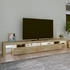 vidaXL TV-Schrank mit LED-Leuchten Sonoma-Eiche 260 x 36,5 x 40 cm (3152820)