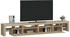 vidaXL TV-Schrank mit LED-Leuchten Sonoma-Eiche 260 x 36,5 x 40 cm (3152820)