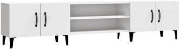 vidaXL TV-Schrank wei&szlig; 180 x 31,5 x 40 cm Holzwerkstoff (816264)