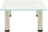 vidaXL TV-Tisch 60 x 35 x 17 cm satiniertes Hartglas (322762)