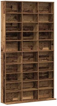 vidaXL CD-Regal Altholz 101 x 23 x 177,5 cm Holzwerkstoff (3329340)