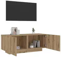 vidaXL TV-Regal Artisan-Eiche 100x35x40 cm Holzwerkstoff