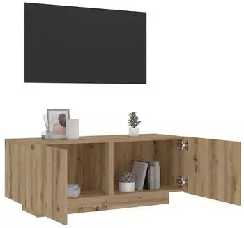 vidaXL TV-Regal Artisan-Eiche 100 x 35 x 40 cm Holzwerkstoff (856354)