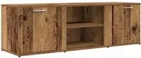 vidaXL TV-Schrank Altholz-Optik 120x34x37 cm Holzwerkstoff