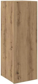 vidaXL TV-Schrank Artisan-Eiche 30,5 x 30 x 90 cm Holzwerkstoff (856396)