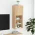 vidaXL TV-Schrank mit LED-Leuchten Sonoma-Eiche 40,5 x 30 x 102 cm (837059)