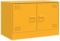 vidaXL TV-Schrank Senfgelb 67x39x44 cm Stahl