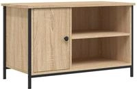 vidaXL TV-Schrank Sonoma-Eiche 80x40x50 cm Holzwerkstoff
