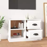 vidaXL TV-Schrank Wei&szlig; 73x35,5x47,5 cm Holzwerkstoff