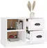 vidaXL TV-Schrank weiß 73 x 35,5 x 47,5 cm Holzwerkstoff (816168)