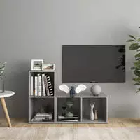vidaXL TV-Schr&auml;nke 2 Stk. Betongrau 72x35x36,5 cm Holzwerkstoff