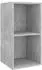 vidaXL TV-Wandschrank betongrau 37 x 37 x 72 cm Holzwerkstoff (805475)