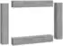 vidaXL TV-Schrank-Set 8-tlg. Grau Sonoma Holzwerkstoff (3114300)