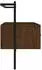 vidaXL TV-Wandschrank Braun Eiche 100,5x30x51cm Holzwerkstoff (833462)