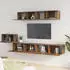 vidaXL TV-Schrank-Set 5-tlg. Räuchereiche Holzwerkstoff (3114435)