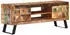 vidaXL TV-Schrank Altholz Massiv 112x30x45cm (354321)